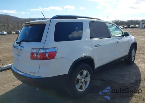 2008 GMC Acadia Slt-1 z USA, uszkodzony, nr VIN 1GKEV23778J165419